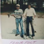 Grandpa Ray and Captain Kurt in 1983 fishing Frankfort, MI